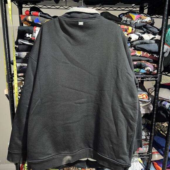 Y2K Ecko Unltd Men’s Black Embroidered Zip Up Seater Big And Tall 3xl - Picture 6 of 7